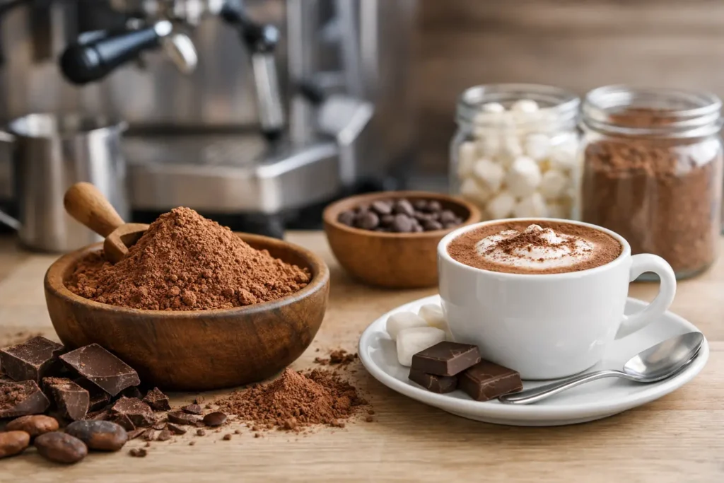 Choosing Drinking Chocolate Powder for Cafe